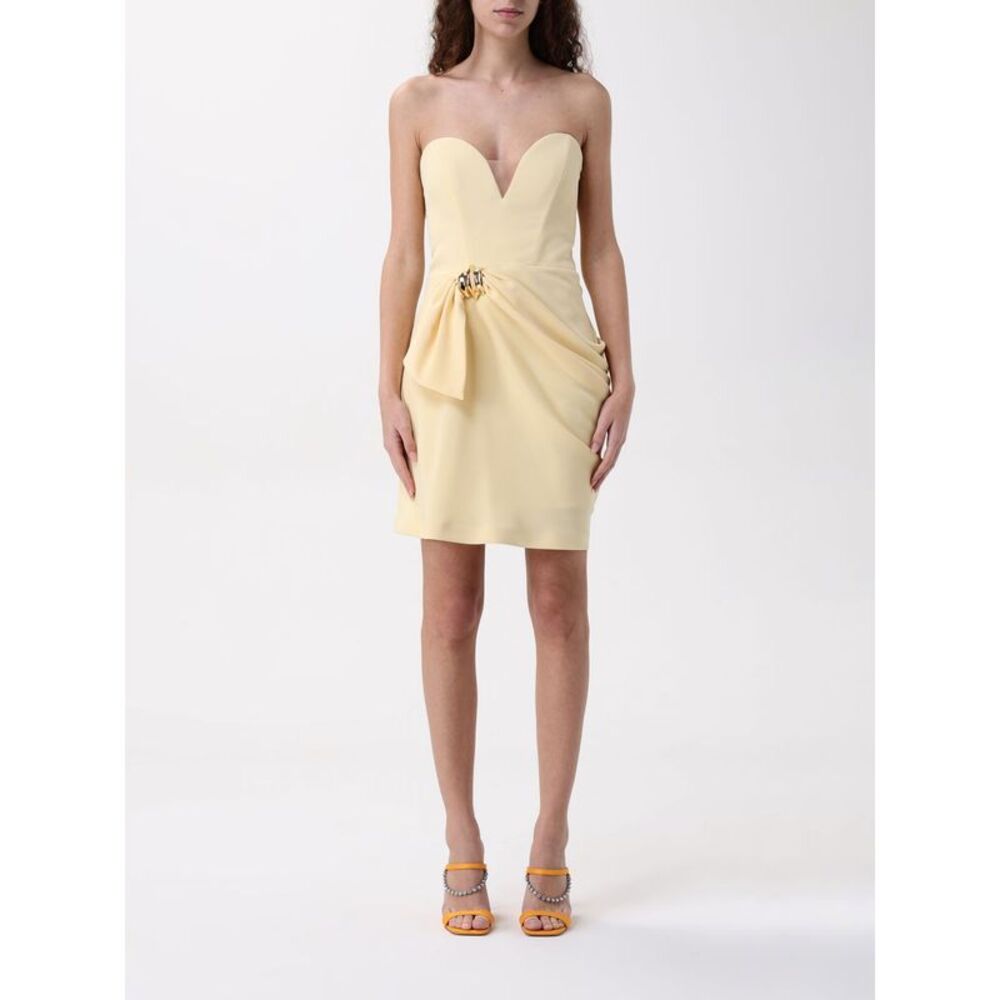 Elisabetta Franchi Dress Woman Yellow